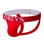 3 Pack Men's U-Pouch Striped Sexy Jockstraps