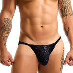 3-pack Men's Sexy Breathable U-convex Big Pouch Bikini