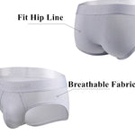 2 Pack Men’s Lightweight Cotton Pouch Briefs