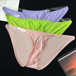 2 Pack Men's Breathable Low-Rise Ultra-Soft Modal Bikini