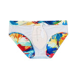 Men's 3D Pouch Ink Art Beach Swim Briefs
