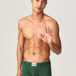 2 Pack Men's Low-Rise Cotton Boxer Briefs