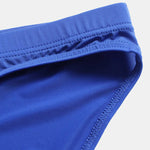Men's Low Waist Ice Silk Transparent Seamless Bikini