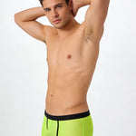 3 Pack Men's Semi-Sheer High-Stretch Skin-Friendly Mesh Breathable Trunks