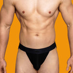 2 Pack Men's Low-rise High-cut Solid Briefs