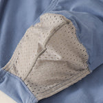 3 Pack Men's Sexy Mesh Breathable Gun Egg Separation Cotton Briefs