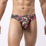 6 Pack Men's Sexy Bold Prints Odor-Control Stay-Put Fit Briefs