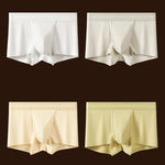 3 Pack Men's Breathable Comfort Double-Sided Access Soft Waffle Cotton Trunks