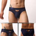 4 Pack Men's Sexy Striped Design Day-Long Comfort Soft-Touch Waistband Bikini