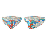 3 Pack Men's Camouflage Print Low-Rise & Sexy Mesh Breathable Briefs