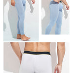 Men's Sleep-Ready Ultra-Soft Thin Modal Stretchy Thermal Bottoms