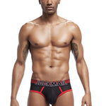 2 Pack Men's Breathable Mesh Luminous U-Pouch Briefs