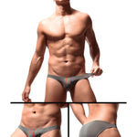 3 Pack Men's U-Pouch Low-Rise Briefs