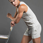 Solid Color Modal Home Boxers for Men