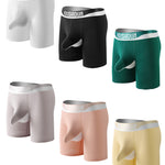 2 Pack Men's Supportive Separated Pouch Ultra-Soft Anti-Chafing Midway Briefs