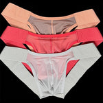 2 Pack Men's Sheer Elegance Comfy Waistband Stretch Fit Jockstrap
