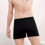 Men’s Cotton Boxer Shorts With Button Fly