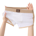 4 Pack Men's Cooling Airflow Body-Contouring Fit All-Season Boxer Briefs