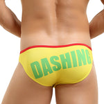 2 Pack Men's Low-rise Vibrant Stripe Bikini