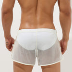Men’s Sexy See Through Mesh Boxer Shorts