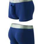 3 Pack Men's Reinforced Pouch Breathable Seamless Comfort Trunks