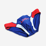 Men's Contrast Color Retro Mesh Bikini Briefs