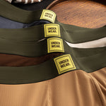 4 Pack Men's Soft Ribbed Textured Antibacterial & Breathable Trunks