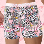 3 Pack Men's Anti-Chafing Stay-Put Fit Bold Prints Skin-Friendly Premium Cotton Boxers Briefs