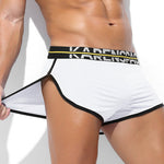2 Pack Men's Comfortable Lounge Sport Boxer Briefs
