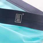 Men's Ice Silk Full Transparent Sexy Fitness Pants Sports Tights