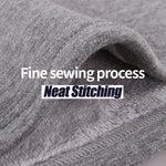 V-Neck Thermal Underwear With Fleece Lined
