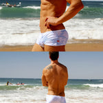 Men's Lightweight Low-Rise Bold Prints Swim Briefs & Trunks