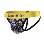 2 Pack Men's Fun Print Breathable Low-Rise Jockstrap