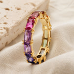 Couture Multicolor Cubic Zirconia Ring