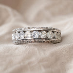 Chunky Paved Zirconia Ring