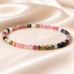 Faceted Jade Stone Bracelet