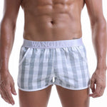 2 Pack Men's Silky Touch Skin-Friendly Chafe-Free Design Boxers Shorts