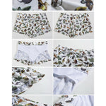 Men's Bold Prints Quick-Dry Fabric Seamless Comfort Swim Shorts & Trunks