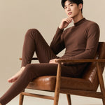 Men's Ultra-Soft Fabric Warm Comfortable Smooth Anti-Odor Thermal Sets