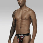 2 Pack Men's Sexy Bold Prints Cooling Lightweight Thong