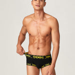 2 Pack Men's Supportive Pouch Low-Rise Trunks