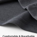 Men's Long-Sleeve Round Neck T-Shirt, Loose and Skin-Friendly Base Layer