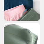 3 Pack Men's Breathable Comfort U-Shaped Raised Pocket Ribbed Briefs
