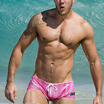 Men’s Fashionable Flash Swim Fitness Trunks