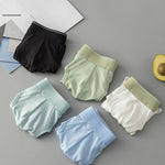4 Pack Men's Modal Skin-Friendly Solid Color Mid-Rise Briefs