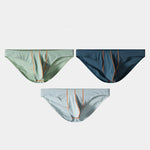 3 Pack Men's U-Pouch Ice Silk Briefs