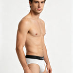 2 Pack Men's Ultra-Soft Modal Seamless Comfort Soft Briefs