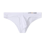 4 Pack Men's Ice Silk Low-Rise Big Pouch Sexy Comfortable Bikini