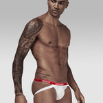 2 Pack Men's Seamless Comfort Stretch Fabric Cooling Touch Breathable Jockstrap