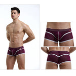 2 Pack Men's Odor-Control Breathable Mesh with U-Pouch Design Trunks